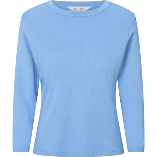 LISVA SASCHA 3/4 SLEEVE TOP AZURINE BLUE